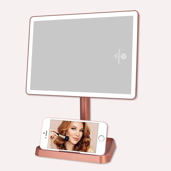 Charmed Tri-Tone LED Makeup Mirror - Picture 4 of 4